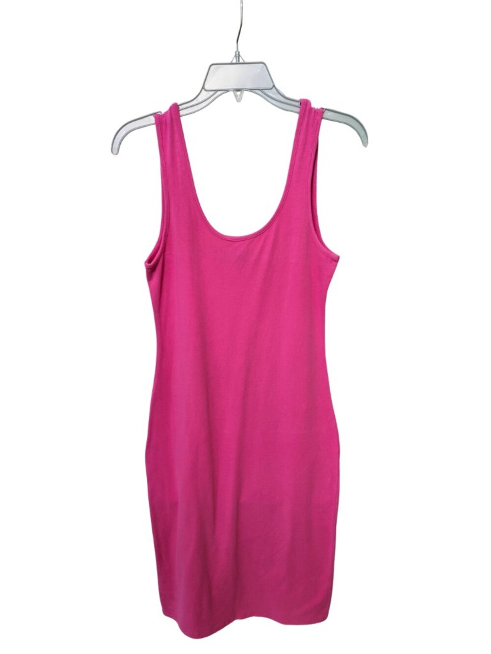 Sleeveless Scoop-Neck Tank Bodycon Midi Dress - Millennial pink | Small